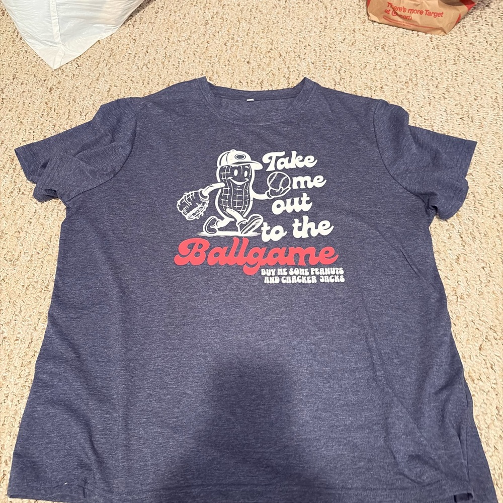 Source Unknown Blue Graphic Tee